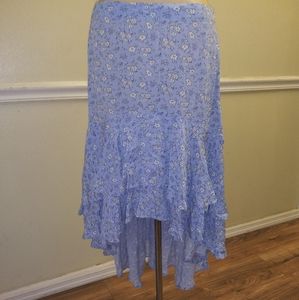Hi Low flowing skirt
